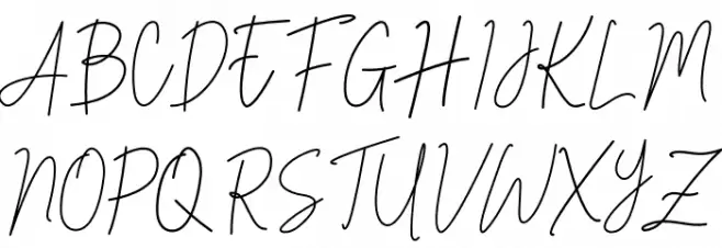 Stev Luts Italic 字体 大写