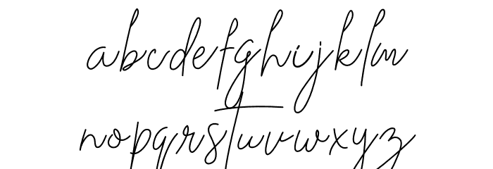 Stev Luts Italic Font LOWERCASE