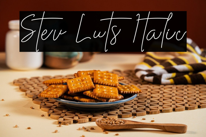 Stev Luts Italic Example 2
