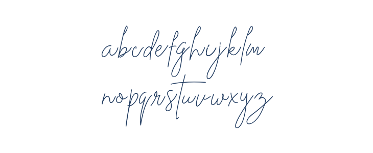 Stev Luts Italic Lowercase