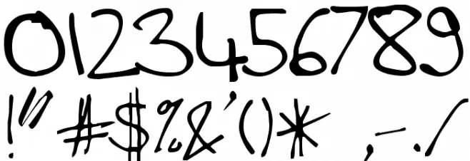 Steve Regular Font OTHER CHARS