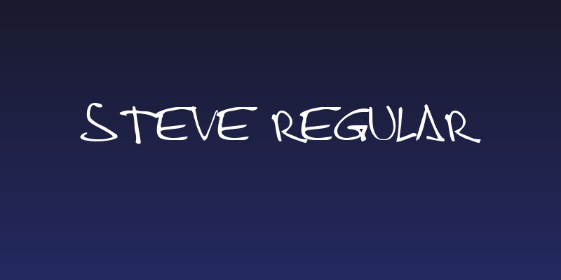 Steve Regular Social Header