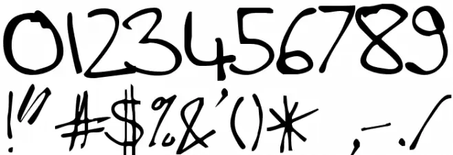 Stevekern Font OTHER CHARS