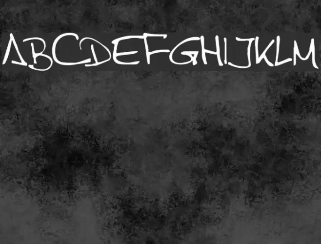 Stevekern Font examples