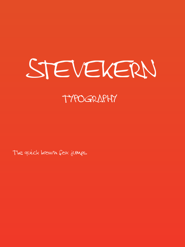 Stevekern Poster