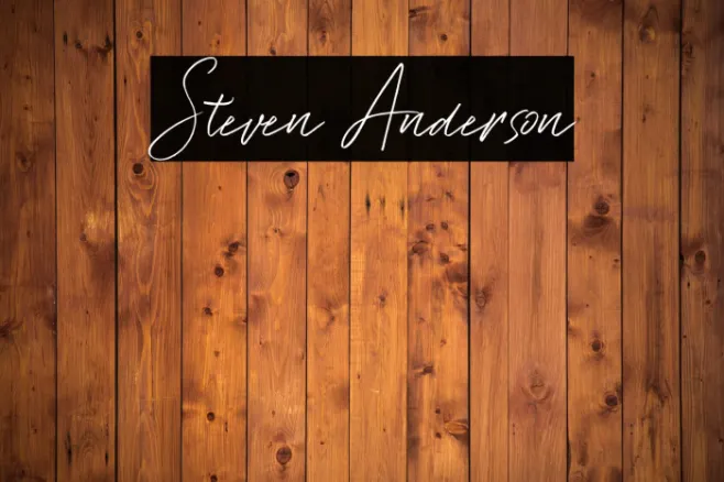 Steven Anderson Example 3
