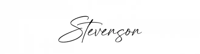 Stevenson  免费字体下载