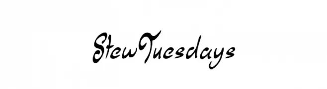 Stew Tuesdays  Free Fonts Download