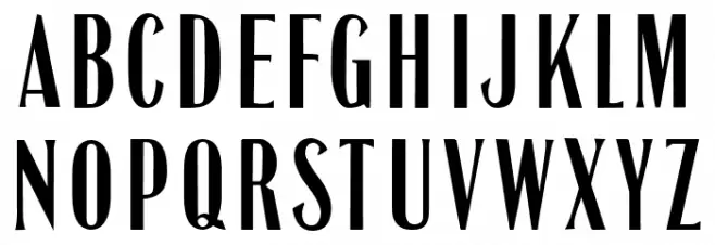 Stewardess Regular Schriftart Groß