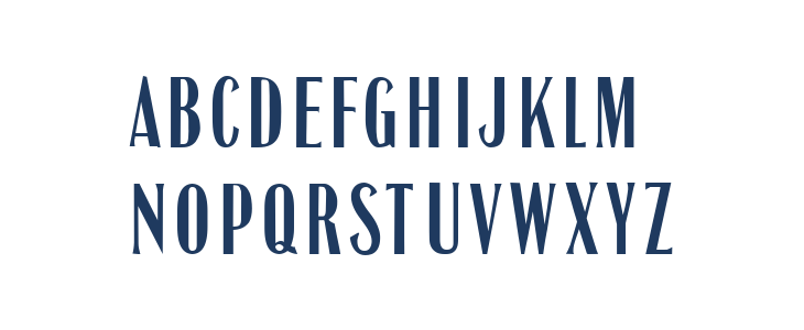 Stewardess Regular Lowercase