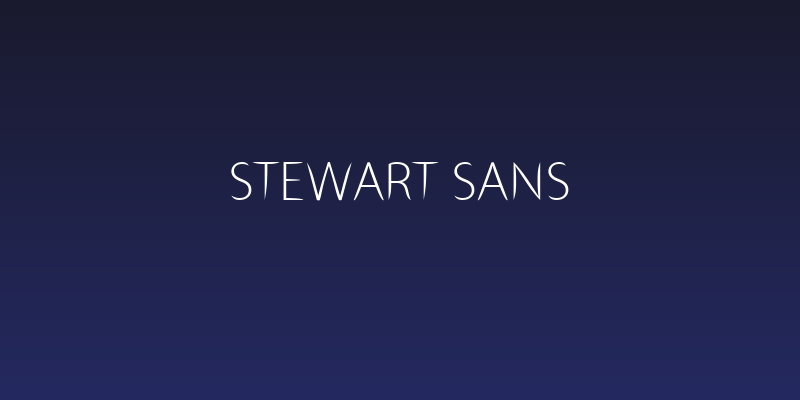 Stewart Sans Social Header