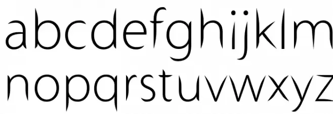 Stewart Sans फ़ॉन्ट लोअरकेस