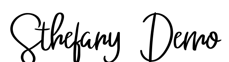 Sthefany Demo  baixar fontes gratis