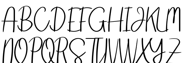 Sthefany Demo Font OTHER CHARS