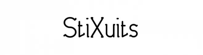 StiXuits  Descarca Fonturi Gratis