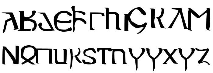 Stibna Font LOWERCASE