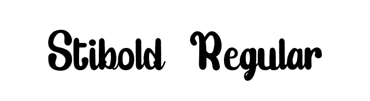 Stibold  Regular  لخطوط تنزيل