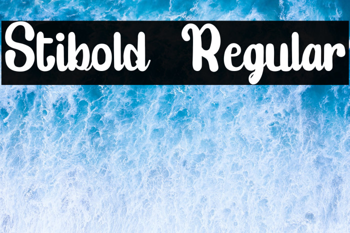 Stibold  Regular Example 3