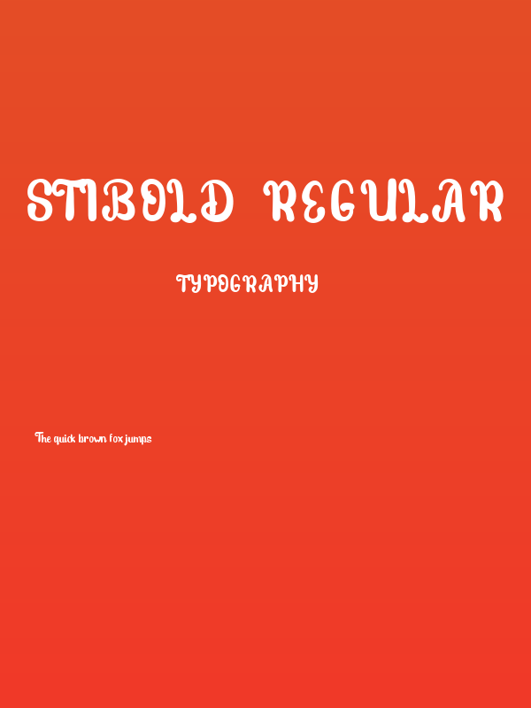 Stibold  Regular Poster