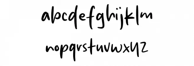 Stick Cream Font Litere mici