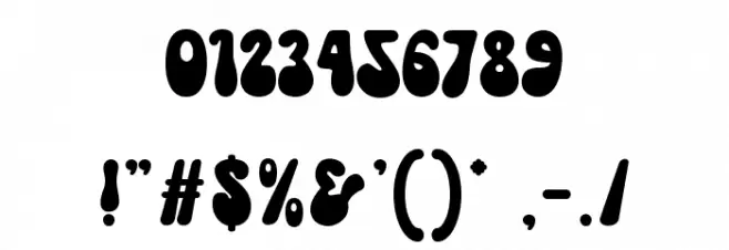 Stick Figure One Font OTHER CHARS