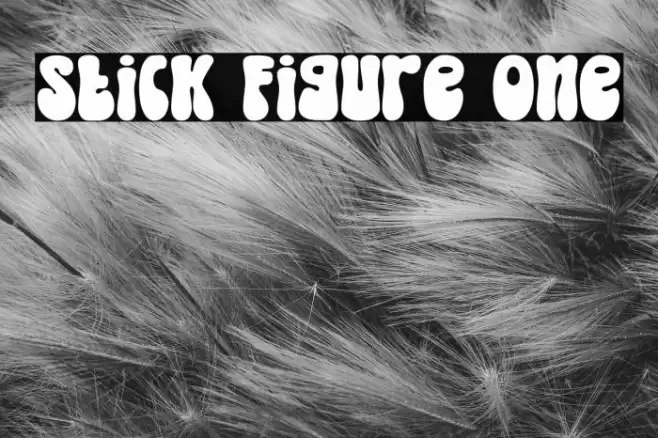 Stick Figure One Font examples