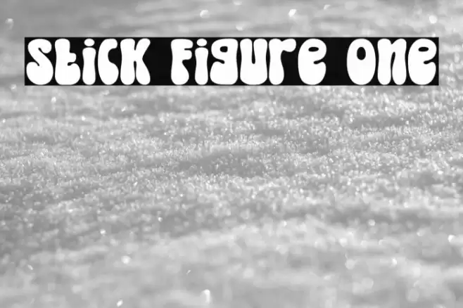 Stick Figure One Font examples