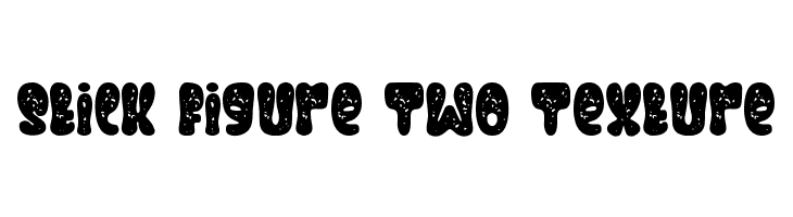 Stick Figure Two Texture  Descarca Fonturi Gratis