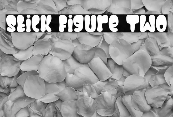 Stick Figure Two Font examples