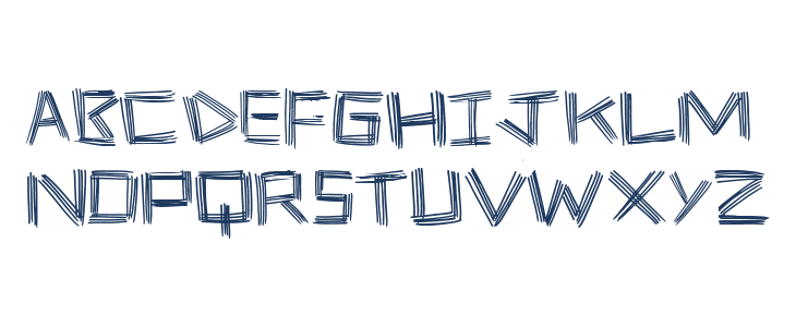 Stick Four Lowercase