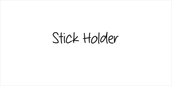 Stick Holder Logo