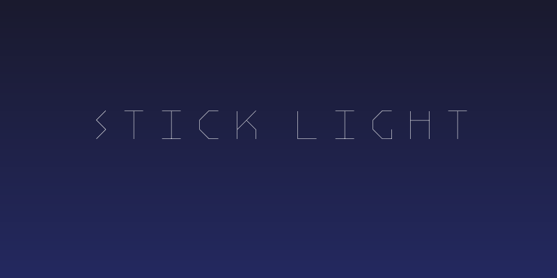 Stick Light Social Header