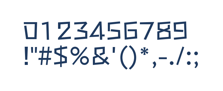 Stick Regular Other Characters