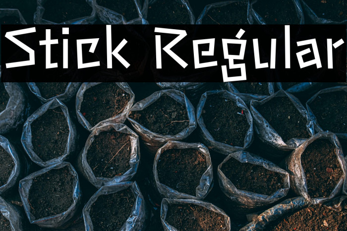 Stick Regular Example 1