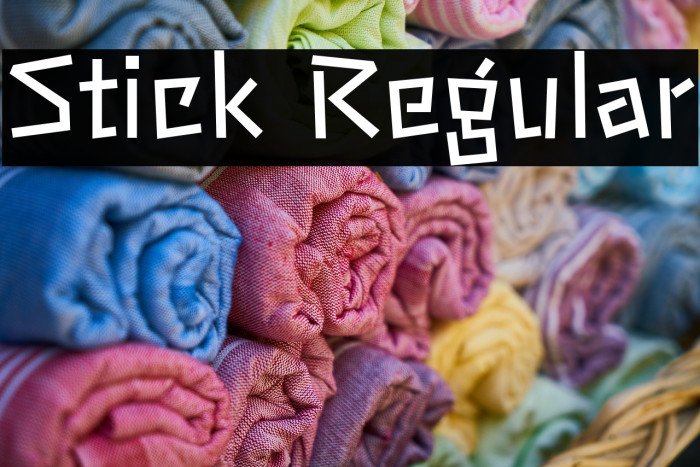 Stick Regular Example 2