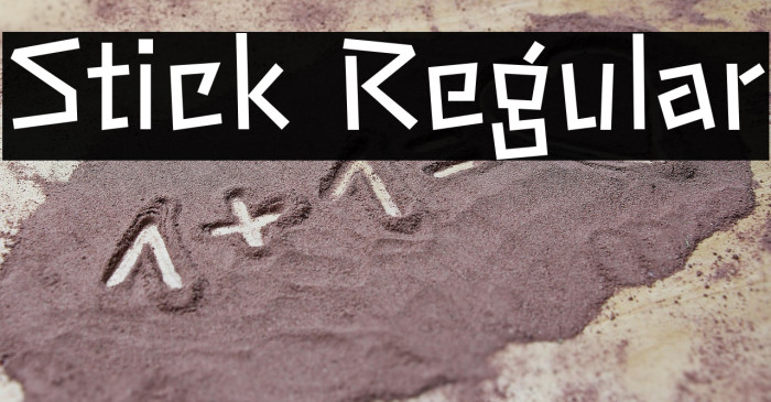 Stick Regular Example 3