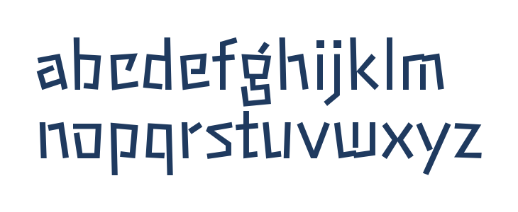 Stick Regular Lowercase