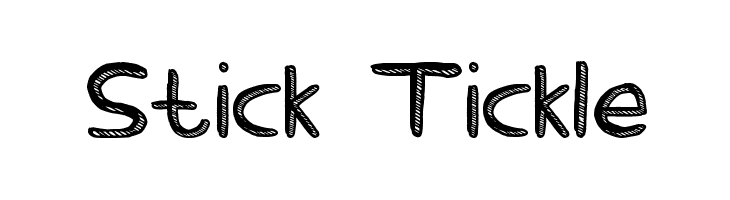 Stick Tickle  नि: शुल्क फ़ॉन्ट्स डाउनलोड