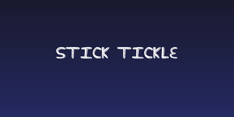 Stick Tickle Social Header
