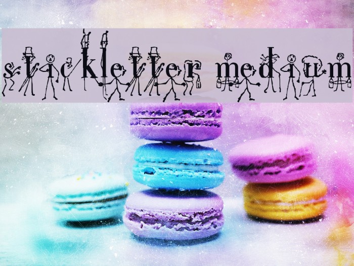 StickLetter Medium Example 1