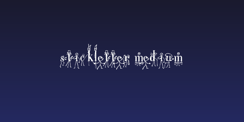 StickLetter Medium Social Header
