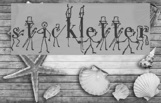 StickLetter Font examples