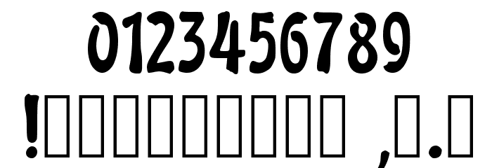StickRice Font OTHER CHARS