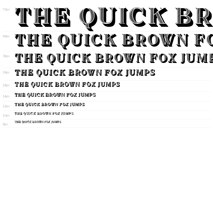 Sticker Regular Waterfall