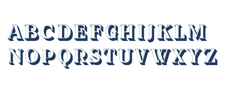 Sticker Transparent Regular Lowercase