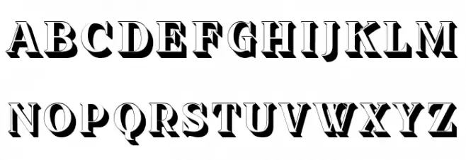 Sticker Transparent Regular Fonte MINÚSCULAS