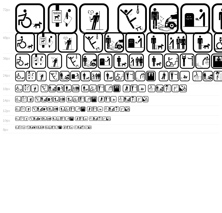 Stickerman bad times Waterfall