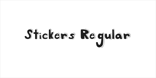 Stickers Regular Logo