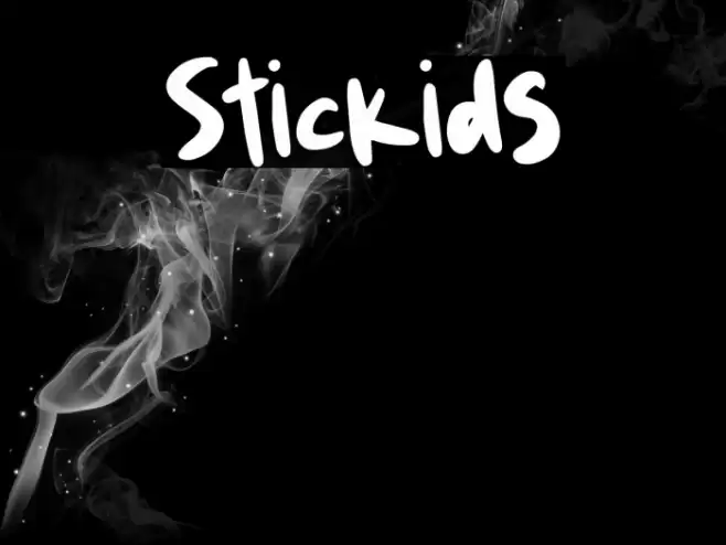 Stickids Font examples