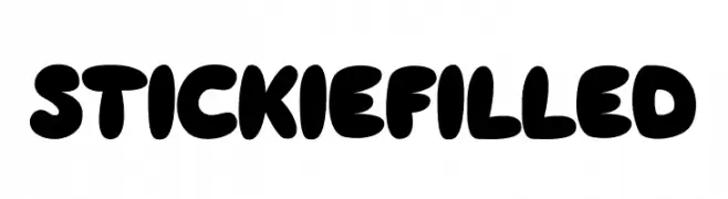 Stickie Filled  لخطوط تنزيل
